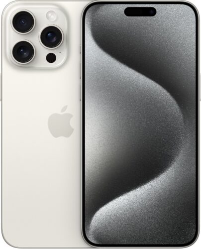 iPhone 15 Pro Max 512GB (Stav A-) Bílý Titan MU7F3SX/A