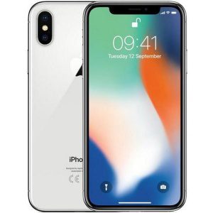 iPhone X 64GB (Stav A-) Stříbrná