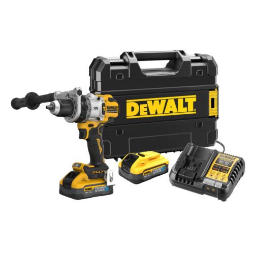 AKU vrtačka s příklepem DeWALT DCD1007H2T 18V 2x 5