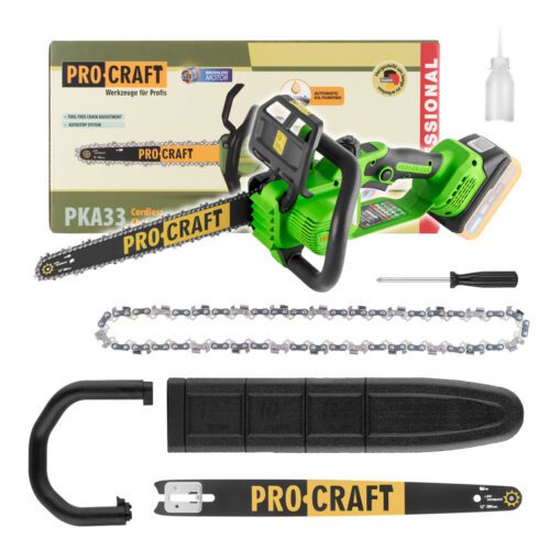 Aku řetězová pila Procraft PKA33 (bez baterie a nabíječky) | PKA33-BB PKA33-BB
