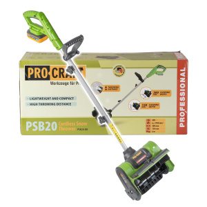 Aku sněhová fréza Procraft PSB20bb (bez baterie a nabíječky) | PSB20bb PSB20bb
