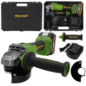Aku úhlová bruska Procraft PWА220