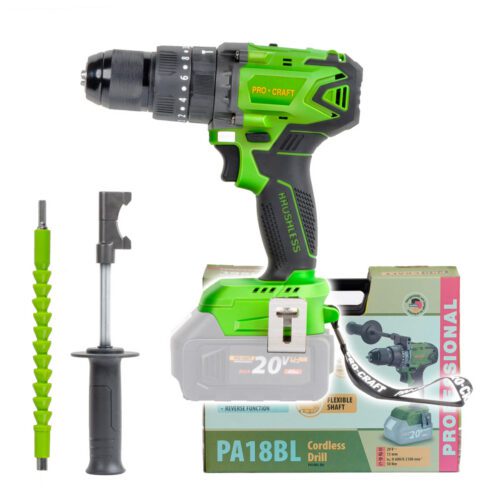 Aku vrtací šroubovák s příklepem Procraft PA18BLbb | PA18BL-BB PA18BL-BB