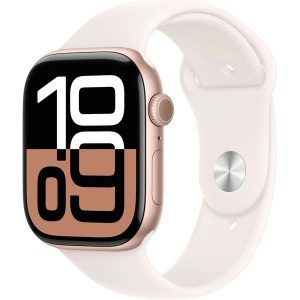 Apple Watch Series 10 42mm GPS (Stav B) Růžový hliník s růžovým řemínkem MR9V3QC/A