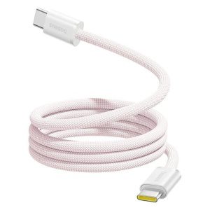 Baseus Dynamic 4 Pro Series Datový Kabel USB-C - USB-C 100W 1m Baby Pink P10385200411-00