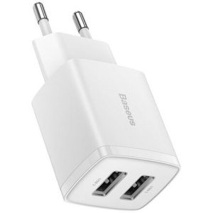Baseus nabíječka do sítě Compact 2xUSB 10