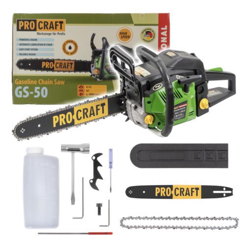 Benzínová řetězová pila Procraft GS-50 | GS-50 GS-50