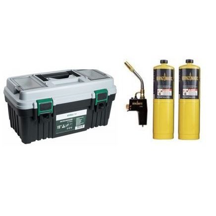 Bernzomatic KIT Kufr 19" s hořákem TS8000/MG9 BR8218K
