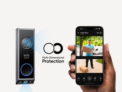 Bezdrátový venkovní videozvonek Eufy Video Doorbell E340 Dual Lens 2K - Obrázek 2