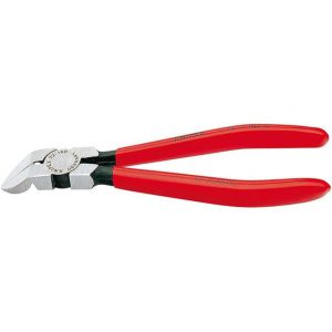 Boční štípací kleště na plasty v úhlu 45° 160 mm KNIPEX 72 11 160 - leštěná hlava
