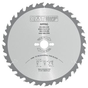 CMT Orange Tools CMT Industrial Pilový kotouč pro podélné řezy - D300x3