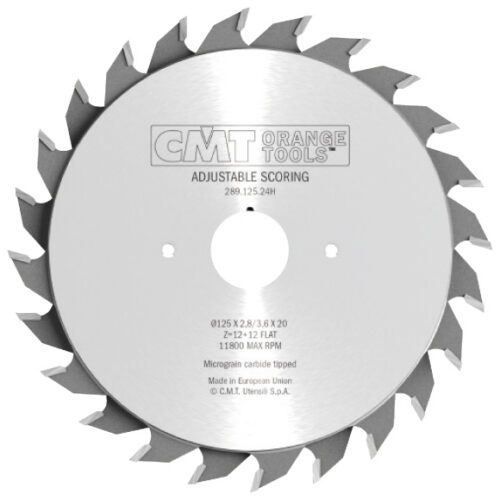 CMT Předřezový kotouč dvoudílný - D120x2