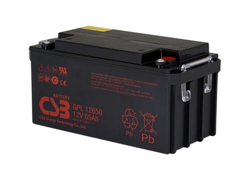 CSB GPL12650 I (12V/65Ah) záložní akumulátor