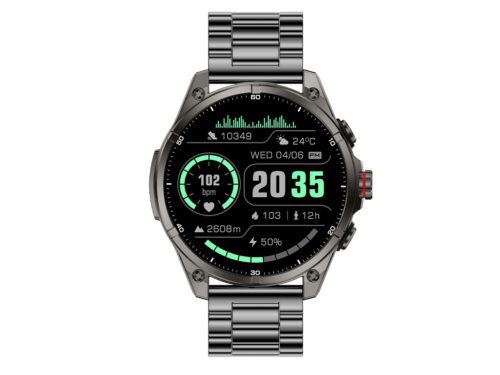 Chytré hodinky Carneo GTR eXpedition GPS Titan - black metal - Obrázek 2