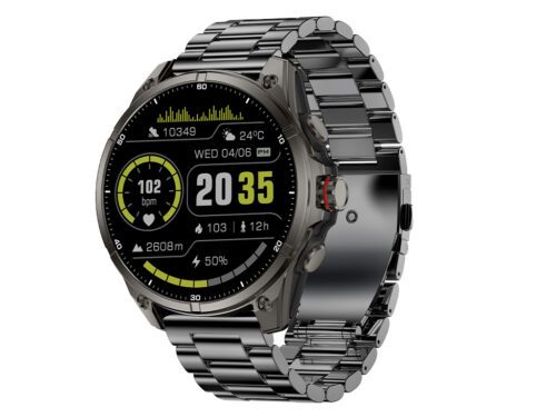Chytré hodinky Carneo GTR eXpedition GPS Titan - black metal