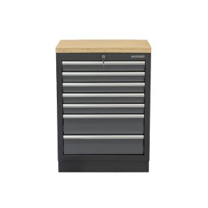 Dílenská skříňka s dřevěnou pracovní deskou | 7 šuplíků | 680x465x950 mm Matabro SET-CA01062 SET-CA01062