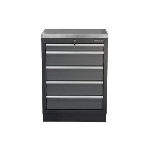 Dílenská skříňka s nerezovou pracovní deskou | 5 šuplíků | 680x465x950 mm Matabro SET-CA01061 SET-CA01061