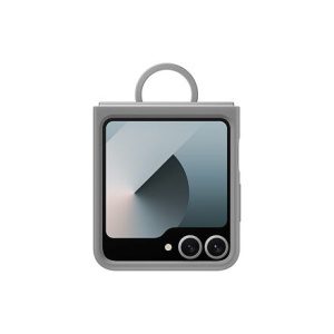 EF-PF741TJE Samsung Silikonový Kryt s Kroužkem pro Galaxy Z Flip 6/7 FE Gray EF-PF741TJEGWW