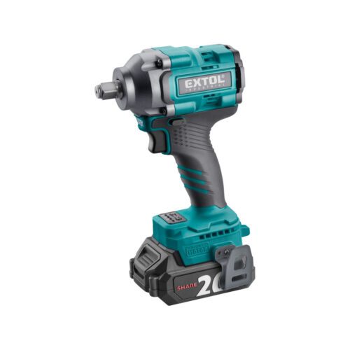 EXTOL INDUSTRIAL Utahovák rázový 1/2" aku SHARE20V