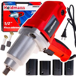 Elektrický rázový utahovák 2000W 1/2" 320Nm