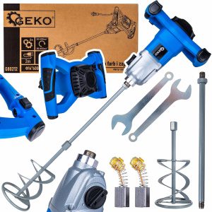 GEKO Elektrický mixér na barvy a malty 1600W 2 rychlosti G80212