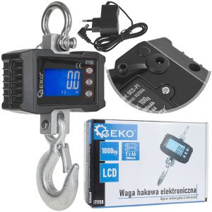 GEKO Elektronická skladová háková váha 1000 kg G71158
