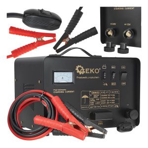 GEKO Nabíječka autobaterií a startovací zdroj 12/24V