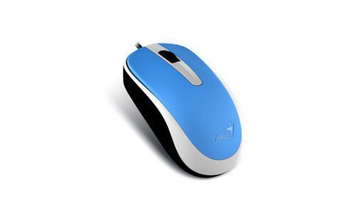 GENIUS DX-120/Kancelářská/Optická/1 200 DPI/Drátová USB/Modrá 31010105108