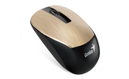 GENIUS NX-7015/Kancelářská/Optická/1 600 DPI/Bezdrátová USB/Zlatá 31030019402