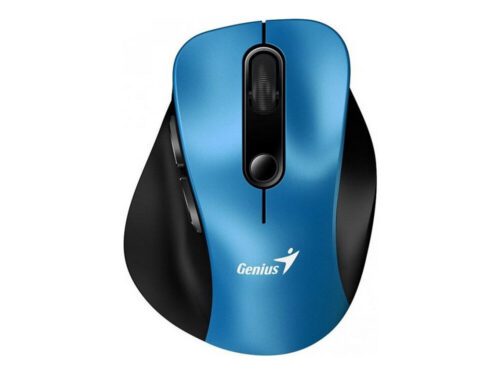 Genius Ergo 9000S/Ergonomická/Optická/Pro praváky/2 400 DPI/USB+BT/Černá-modrá 31030038401