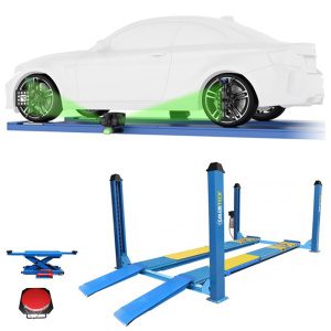 Golemtech SET 5 MAXI- magnetická geometrie + čtyřsloupový zvedák za zvýhodněnou cenu se5m
