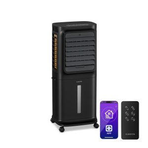 Klarstein Breezcube inteligentní ochlazovač vzduchu s vodním chlazením | 340 m³/h | 10 l | 30 m² | 3 režimy | 50 W