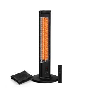 Klarstein Infrazářič BlazeTower | 2000 W | 15 m² | Výkonný | 101 cm x 40 cm