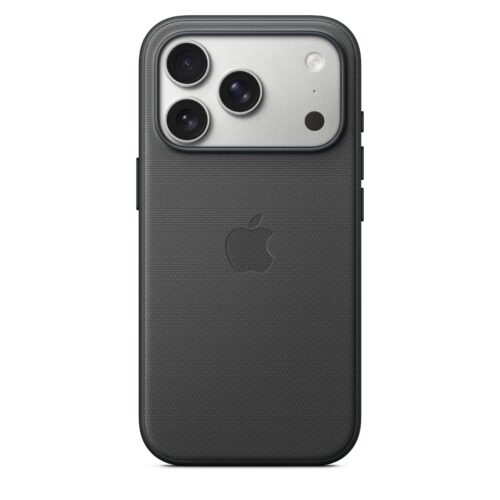 Kryt na iPhone 17 Pro z tkaniny TechWoven Apple s MagSafe - černý - Obrázek 2