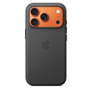 Kryt na iPhone 17 Pro z tkaniny TechWoven Apple s MagSafe - černý