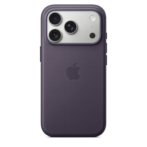 Kryt na iPhone 17 Pro z tkaniny TechWoven Apple s MagSafe - fialový - Obrázek 2