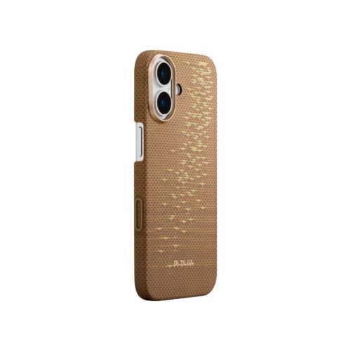 Kryt pro iPhone 17 Pitaka Ultra-Slim Case - golden glint - Obrázek 2