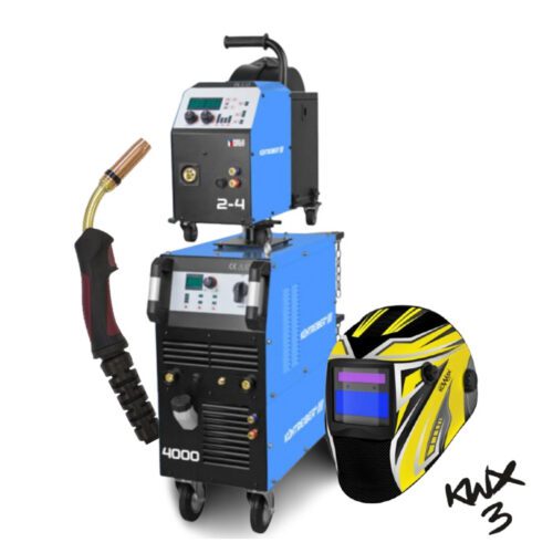 Kühtreiber Invertor KITIN 4000SW SYNERGIC + Podavač KITin 2-4EW Synergic + Propoj 5mW + Hořák + Kukla SESTAVA068710354set2