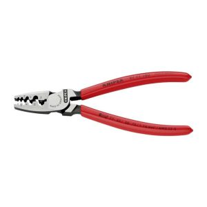 Lisovací kleště KNIPEX 97 71 180 na koncové dutinky 180 mm - leštěná hlava
