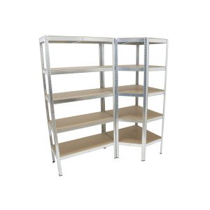 Matabro AKČNÍ SET Regálový systém MB-SH01 a MB-SH03 | 2 díly | 1600 x 700 x 1800 mm SET-RE01001