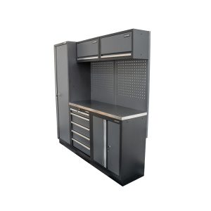 Matabro AKČNÍ SET Sestava 5 ks dílenského nábytku SET-CA01024 s nerezovou pracovní deskou MB-TGW53S SET-CA01024