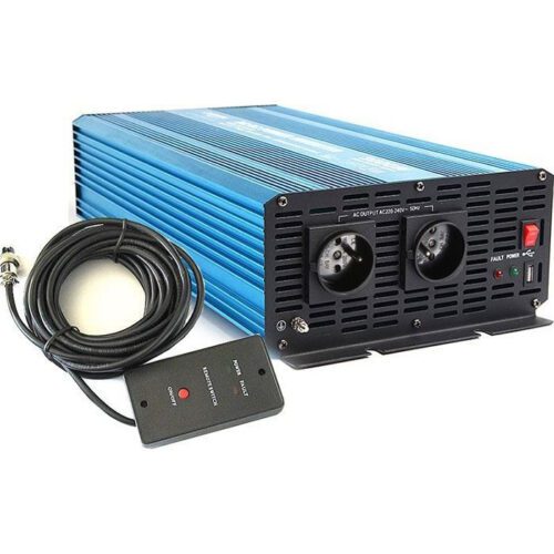 Měnič napětí CARSPA P3000 12V/230V 3000W čistá sinusovka 04230672