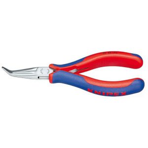 Montážní kleště pro elektroniku 145 mm KNIPEX 35 82 145 - leštěná hlava