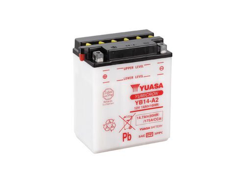 Motobaterie YUASA (originál) YB14-A2