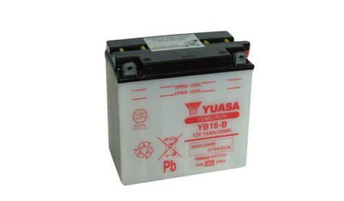 Motobaterie YUASA (originál) YB16-B