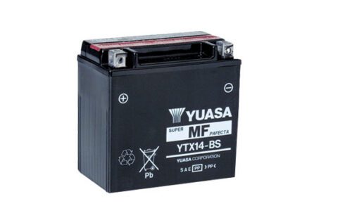 Motobaterie YUASA (originál) YTX14-BS