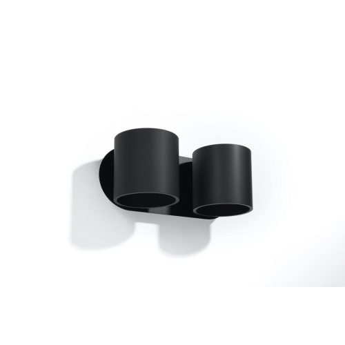 Nástěnné svítidlo SOLLUX Orbis 2 G9 2x40W bez zdroje SL.0660 černá - Obrázek 2
