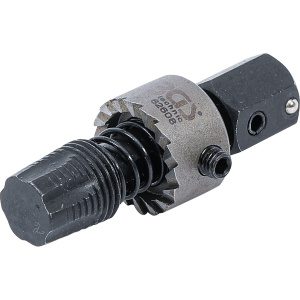 Nástroj pro čištění a obnovení závitu zapalovacích svíček s frézkou těsnicích sedel BGS 62608 | M14 x 1