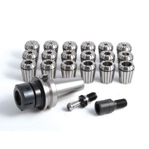OPTIMUM Sada upínače SK50/DIN2080/ER32 a kleštin 2-20 mm (18 ks) 3352065