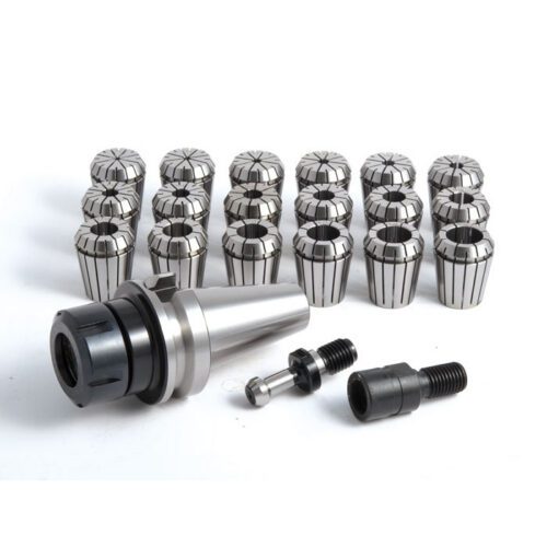 OPTIMUM Sada upínače SK50/DIN2080/ER32 a kleštin 2-20 mm (18 ks) 3352065